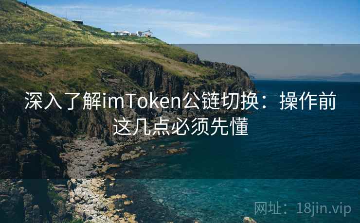 深入了解imToken公链切换：操作前这几点必须先懂